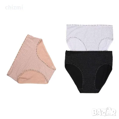 Памучни дамски слипове 2XL-4XL, снимка 3 - Бельо - 35491995