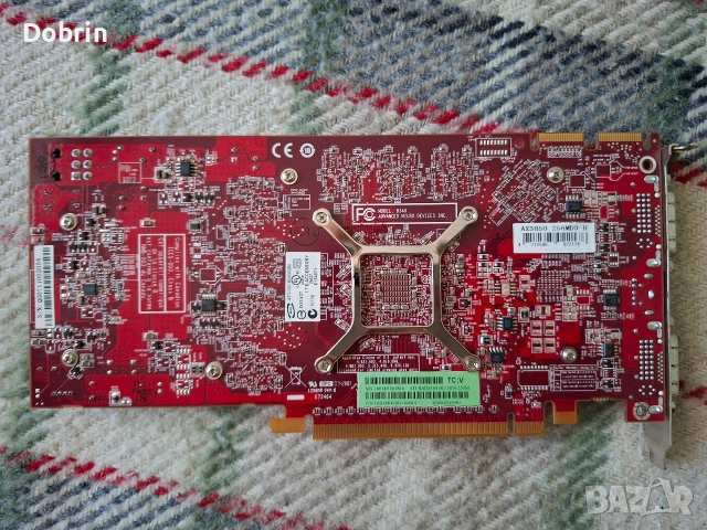 Видеокарта ATi Radeon HD 3850 256 MB PCI-e 2.0, снимка 2 - Видеокарти - 52674790