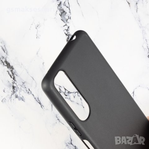 Sony Xperia 5 III - Черен Силиконов Гръб / Кейс, снимка 1