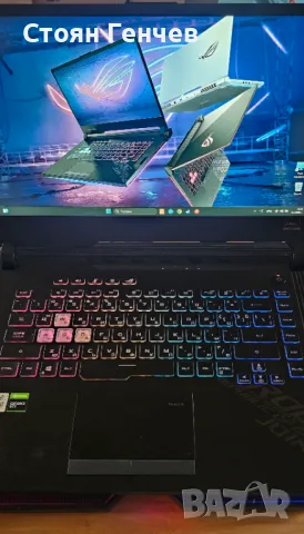 Лаптоп Gaming ASUS ROG + Deepcool Вентилатор  подложка
