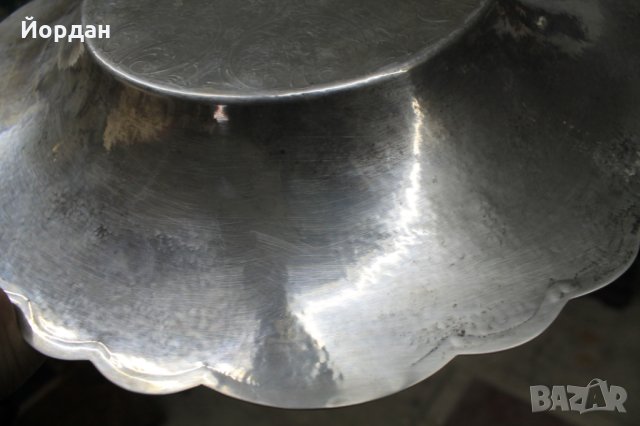 Сребърен поднос Италия, снимка 7 - Антикварни и старинни предмети - 27609032