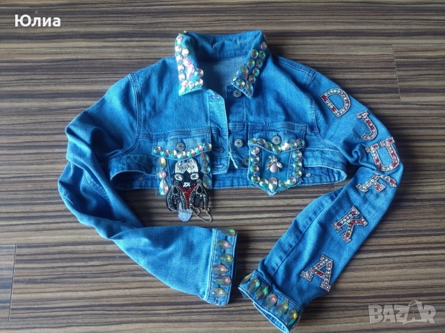 дънково късо яке Djufka, снимка 4 - Якета - 51690720