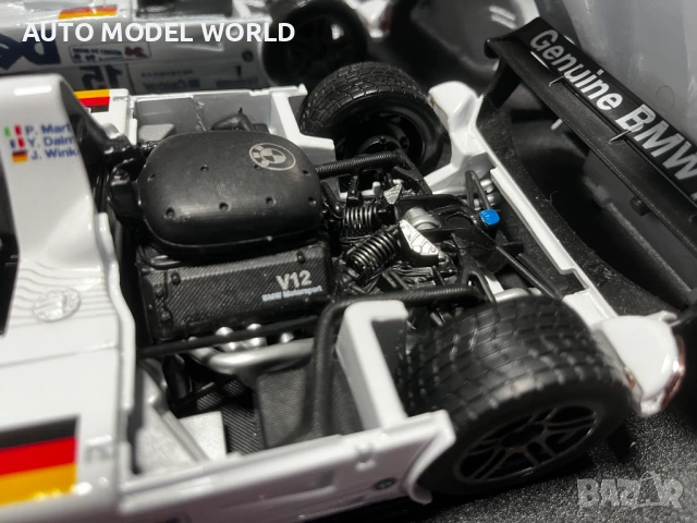 Колекционерки модел метална количка MAISTO BMW V12 LMR LE MANS 1999г. 95 лв. / 48.57 €, снимка 4 - Колекции - 53489362
