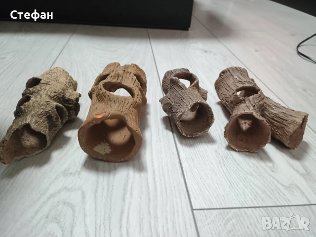 Декорация и 2бр вътр.филтри за аквариум, снимка 4 - Оборудване за аквариуми - 53250162