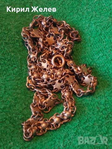 19 ВЕК ВЪЗРОЖДЕНСКИ СРЕБЪРЕН ГЕРДАН САЧАН ЕТНО ПЛЕТКА МАЙСТОРСКА ОГЪРЛИЦА НАКИТ за НОСИЯ БИЖУ 14452, снимка 16 - Антикварни и старинни предмети - 33215851