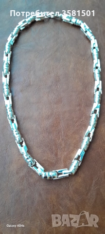 167/Сребърен Синджир-150грама.🇧🇬, снимка 3 - Колиета, медальони, синджири - 52587780