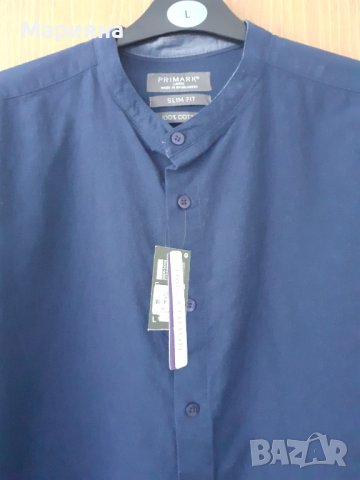 нова мъжка риза с дълъг ръкав размер Л, снимка 4 - Ризи - 37354065