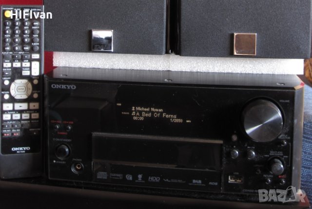 Уникален HiFi CD/HDD 80 GB мрежов Ресийвър ONKYO BR925UKD WRAT USB DAB …, снимка 2 - Аудиосистеми - 26526405