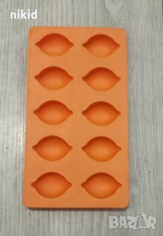 3D 10 бр лимон лимони малки силиконов молд форма мус фондан шоколад гипс , снимка 2 - Форми - 33655515