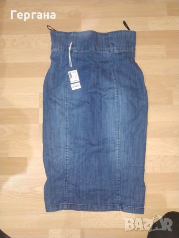 Нова пола с висока талия Мис Сиксти/Miss Sixty, снимка 2 - Поли - 32610436