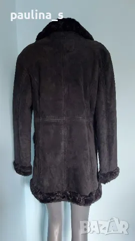 "Steve Madden" / Естествен велур / Дамски кожух / 44 EU , снимка 9 - Палта, манта - 48877475