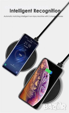 60W бързо безжично зарядно устройство QI за Apple iPhone, Google, Samsung, Huawei, Xiaomi, LG, снимка 9 - Безжични зарядни - 36583697