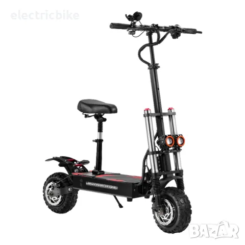Офроуд електрическа тротинетка Quickwheel explorer 6000W,60V/38Аh, снимка 5 - Велосипеди - 47671524