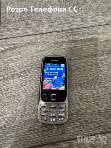 Nokia 6303 Запазен Сив Метален панел, снимка 2 - Nokia - 51635930