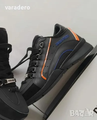 Мъжки маратонки естествена кожа Dsquared , снимка 16 - Маратонки - 48706669