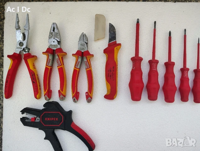 Комплект инструменти Knipex,Wera,NWS