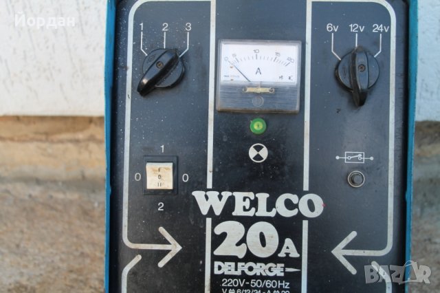 Зарядно за акумулатор ''Welco'' 9/12/24 волта, снимка 4 - Аксесоари и консумативи - 39594045