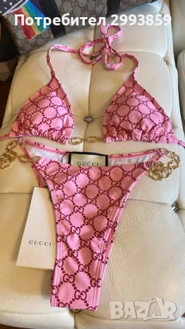 Бански бикини Гучи*Gucci technical bloom, снимка 14 - Бански костюми - 50946244