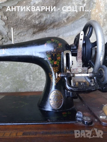 Соц Стара Немска Шевна Машина ЕКСЕЛА., снимка 12 - Антикварни и старинни предмети - 50554366