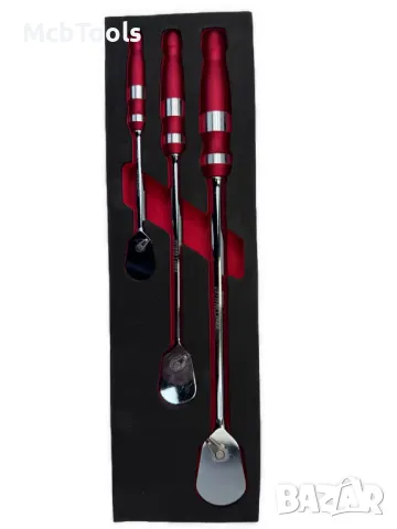 Комплект усилени тресчотки удължени XL 1/4″, 3/8″, 1/2″, KRAFTWELLE, снимка 4 - Други инструменти - 49026249