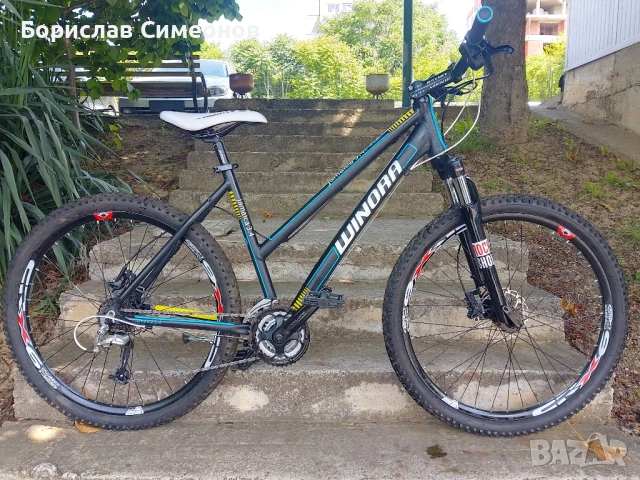 Дамски МТВ велосипед, хидравлични спирачки WINORA, размер М