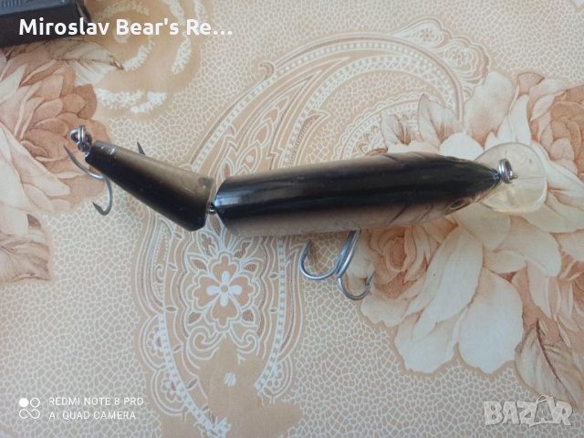 Голям и тежък , чупещ се воблер 13см, снимка 2 - Такъми - 32360014