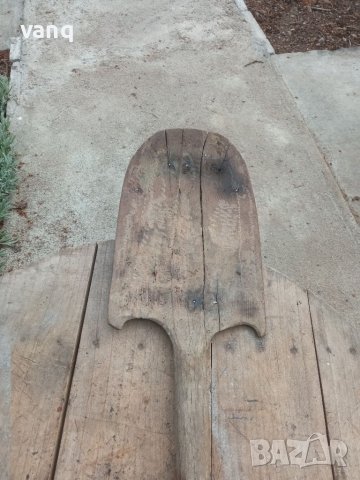 Стара дървена лопата за пещ,или за декорация, снимка 2 - Други ценни предмети - 40304135