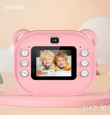 Детски фотоапарат с принтер/Children camera print, снимка 11 - Фотоапарати - 47713201