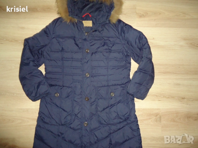 ПУХЕНКА--СТРАХОТНО ТОПЛО ЯКЕ с яка от ЛИСИЦА и ГЪШИ ПУХ--XL номер , снимка 4 - Якета - 52078896