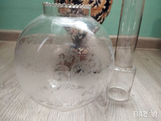 Стара газена /газова/ лампа, снимка 7 - Антикварни и старинни предмети - 43928057