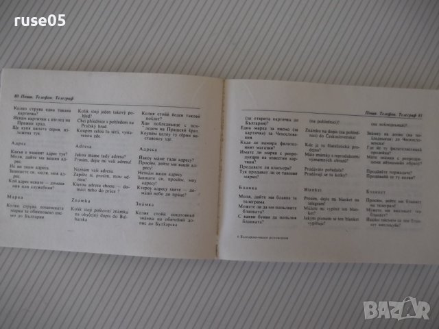 Книга "Българско-чешки разговорник - М. Виденов" - 328 стр., снимка 7 - Чуждоезиково обучение, речници - 40699254
