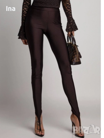 Кафяв ликра клин , снимка 5 - Клинове - 52713776