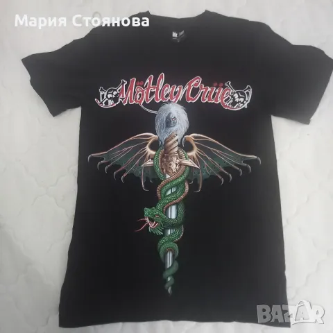 Тениска на Motley Crue, снимка 2 - Тениски - 50315614