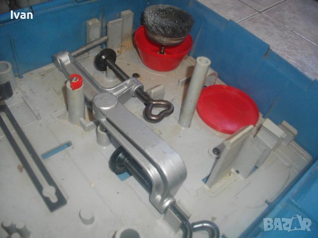 AEG-West Germany-К-т Приставки За Бормашина-Старо Качество-Ръчен/Настолен Циркуляр/Паралели/Шмиргел, снимка 12 - Други инструменти - 43070729