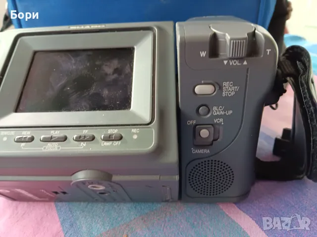 SHARP VL-E78E Video 8 Video Camera Made in Japan, снимка 9 - Камери - 48653079