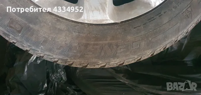 Железни джанти за Шевролет Круз 16" със зимни гуми и оригинални тазове, снимка 2 - Гуми и джанти - 48427866