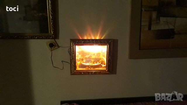 Красива картина с LED подсветка може да служи като нощна лампа  , снимка 6 - Картини - 52454794