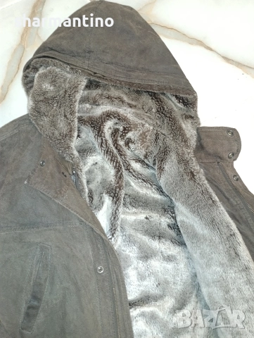 Кожено палто Conbipel XL - 45 лв, снимка 6 - Якета - 52912647