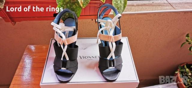 Оригинални маркови дамски обувки VIONNET - 36 номер, снимка 3 - Сандали - 51235568