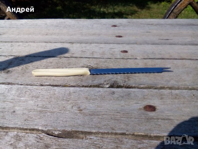 Стар Нож Вилица, снимка 1 - Антикварни и старинни предмети - 26735644