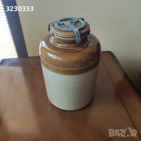 Керамичен буркан, бутилка за съхранение 19 век