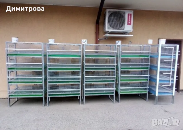 Четириетажни клетки за пъдпъдъци, снимка 4 - За птици - 49356634