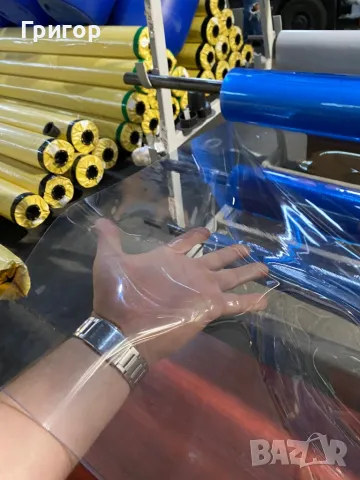Режем парчета по ваш размер. Прозрачен Винил 500,800,1000мик. , снимка 7 - Други стоки за дома - 47770391