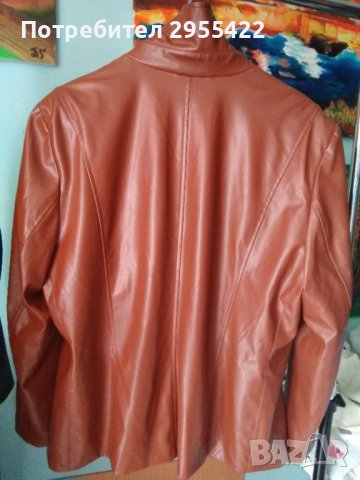 Оранжево яке, снимка 2 - Якета - 38182110