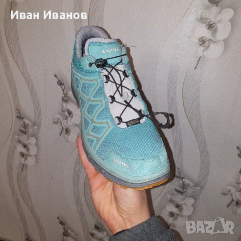 водоустойчиви туристически обувки LOWA Aerox GTX Lo номер 42 , снимка 13 - Други - 35281374