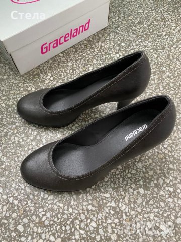 Graceland/Deichmann дамски обувки, нови, с кутия и етикет, снимка 3 - Дамски обувки на ток - 35028559