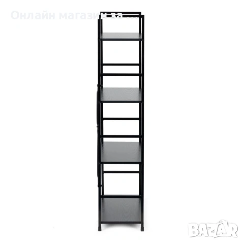 Голяма етажерка на 4 рафта ModernHome, дизайн в стил лофт, снимка 9 - Етажерки - 53380269