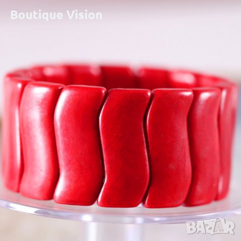 Ново! Гривна с естествени камъни Хаулит, снимка 2 - Гривни - 27005313