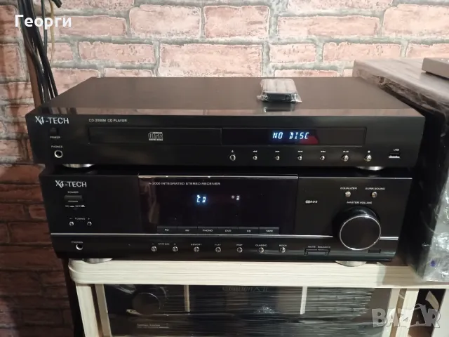 X4-Tech A-2000 + CD-2000 (Cambridge Audio), снимка 2 - Ресийвъри, усилватели, смесителни пултове - 49532884