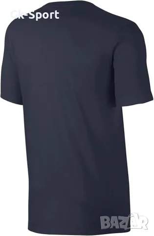 Тъмносиня тениска Nike 827021 размер S,M,L, снимка 2 - Тениски - 50412519